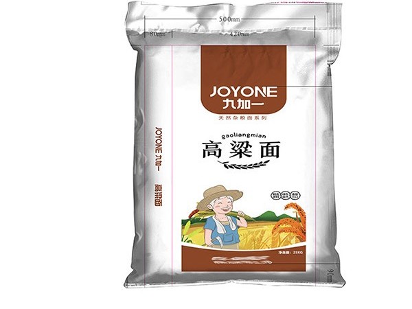 商丘食品廠采購(gòu)消光膜雙彩雙覆高梁面粉袋